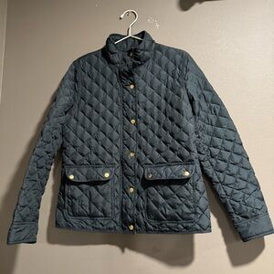 J. Crew Quilted Puffer Jacket Size Medium